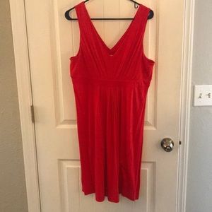 Stretchy Red Loft Dress